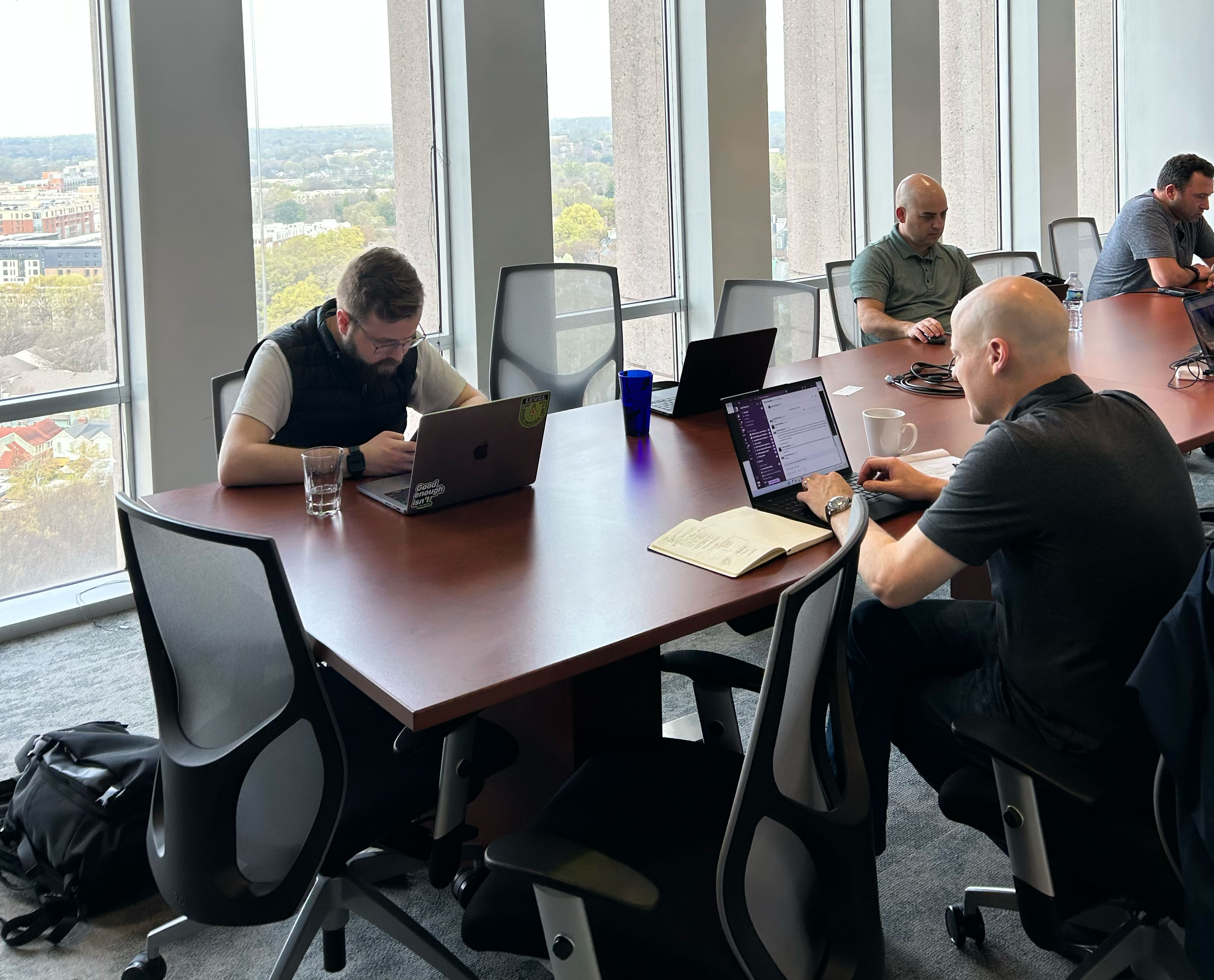 Team at work
