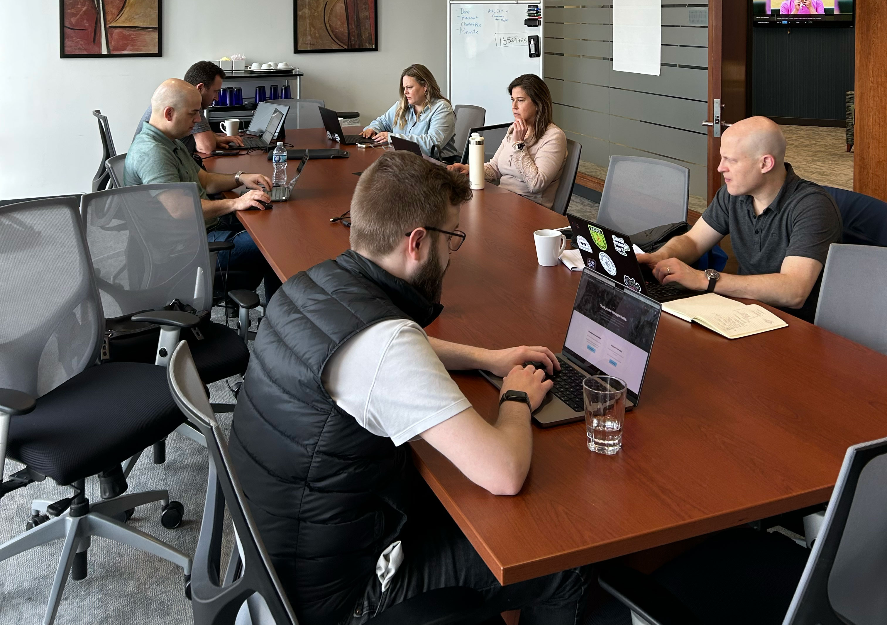 Team at work